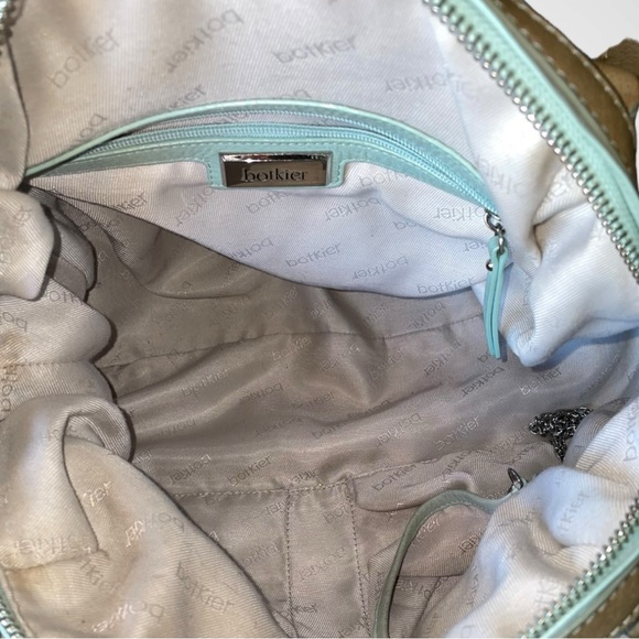 BOTKIER🪢 LEATHER HOBO BAG W/ XBODY STRAP, DUSTBAG AND COA - Picture 7 of 16